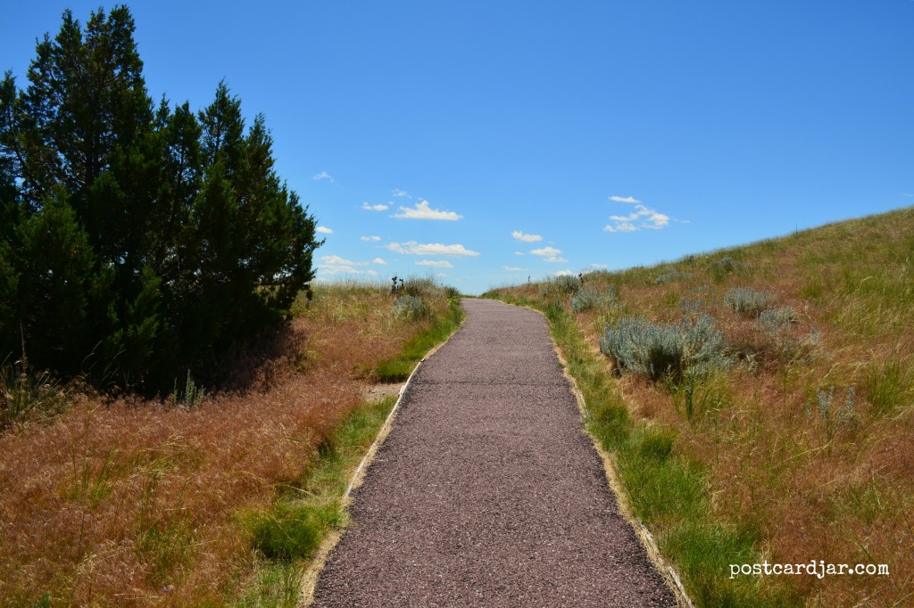 Trail at the top of Scottsbluff Monument (Photo by Ann Teget)