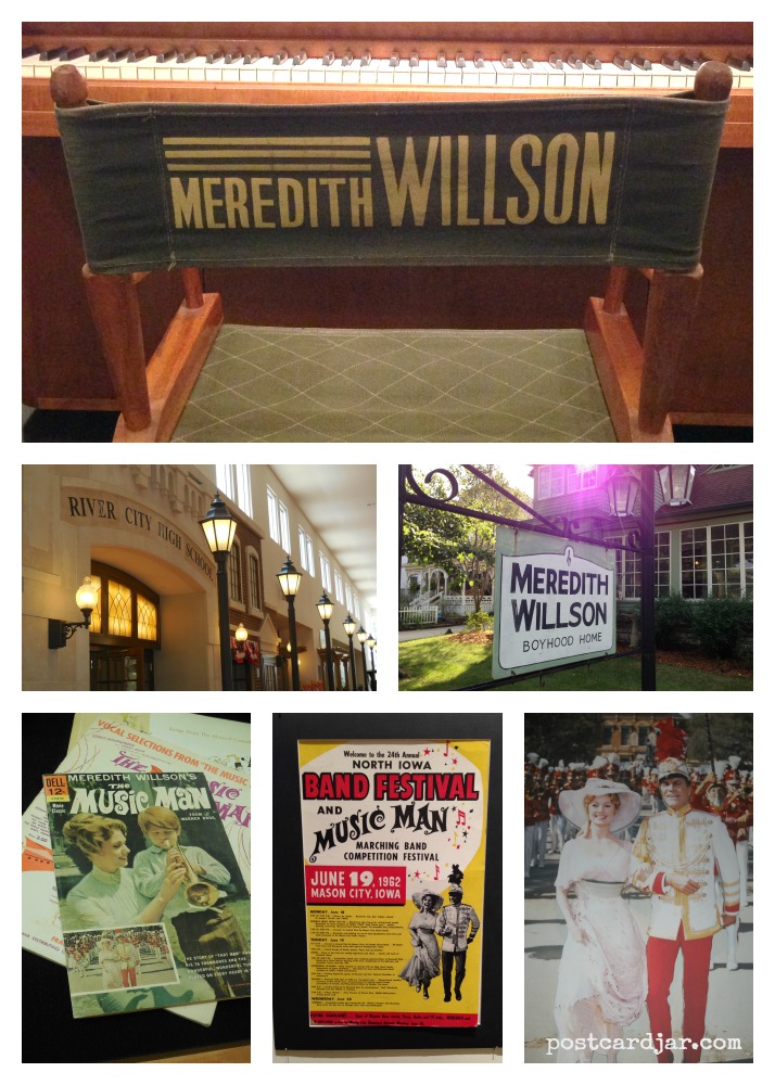 Some of the things we saw at The Music Man Square and museum in Mason City, Iowa.