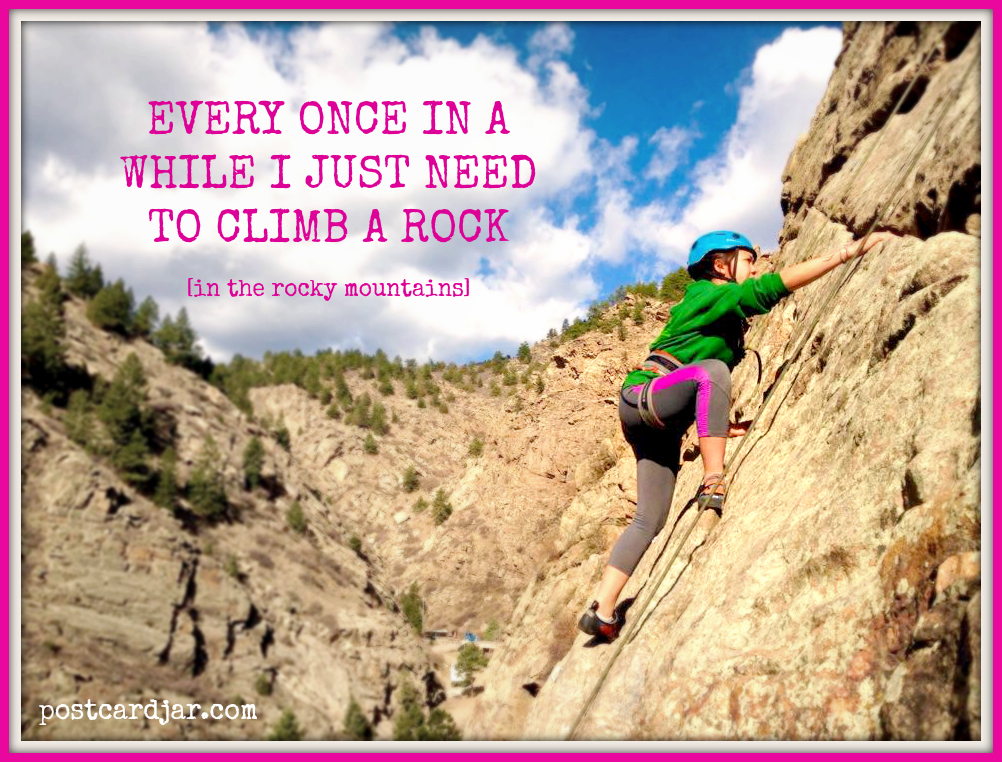 Climb a rock