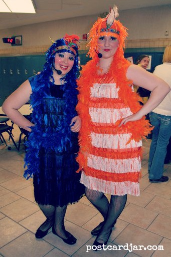 Meghan and Anna in Seussical. 