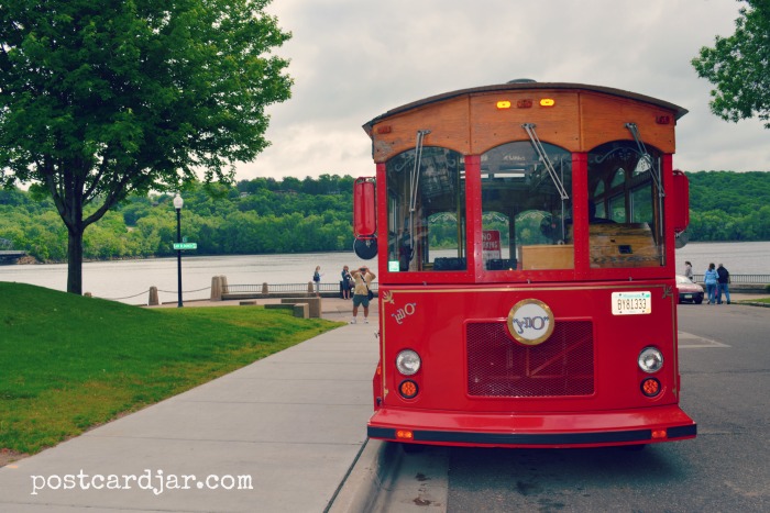 The Stillwater Trolley Company provided a great tour of the city with lots of history about everything from log jams and river rats to a sneak peek at the home where Hollywood actress Jessica Lange once lived. 