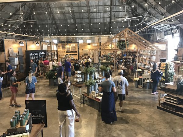 Magnolia Market late in the day