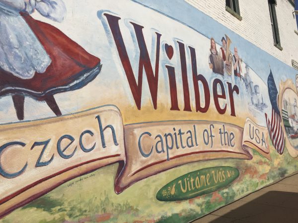 Wilber, Nebraska sign