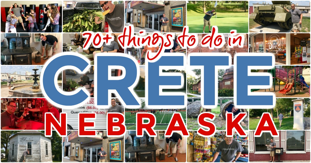 70+ things to do in Crete, Nebraska