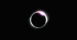 Total solar eclipse photo by Ronald D. Koch of Crete, Nebraska.