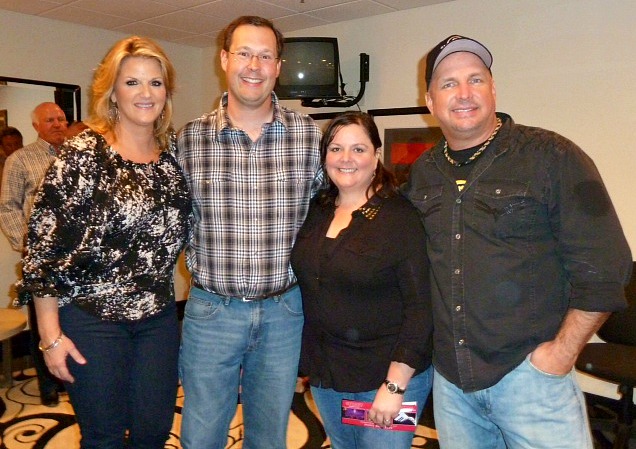 That time we got to hang out with Garth Brooks and Trisha Yearwood in Vegas