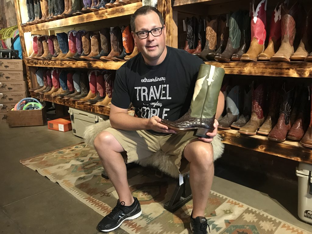 Osage Outfitters boots, Pawhuska, Oklahoma