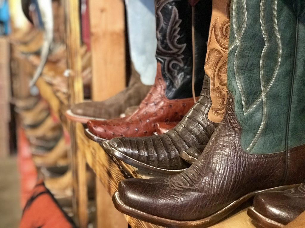 Osage Outfitters boots, Pawhuska, Oklahoma