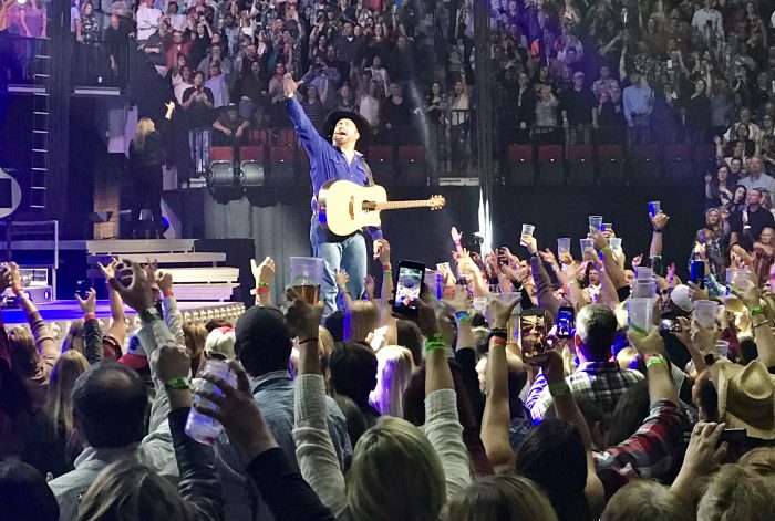 We'd seen him perform once before in Las Vegas and Garth Brooks put on another incredible show at the Pinnacle Bank Arena in Lincoln, Nebraska, this year.