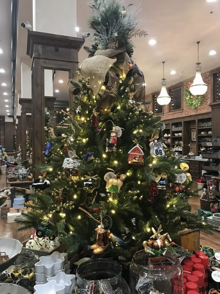 Christmas Tree, Pioneer Woman Mercantile, Pawhuska, Oklahoma