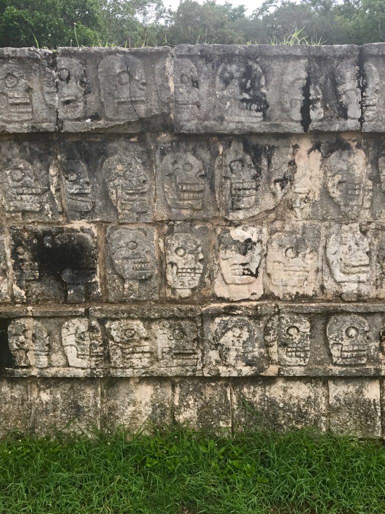 Chichén Itzá hieroglyphs, Mexico