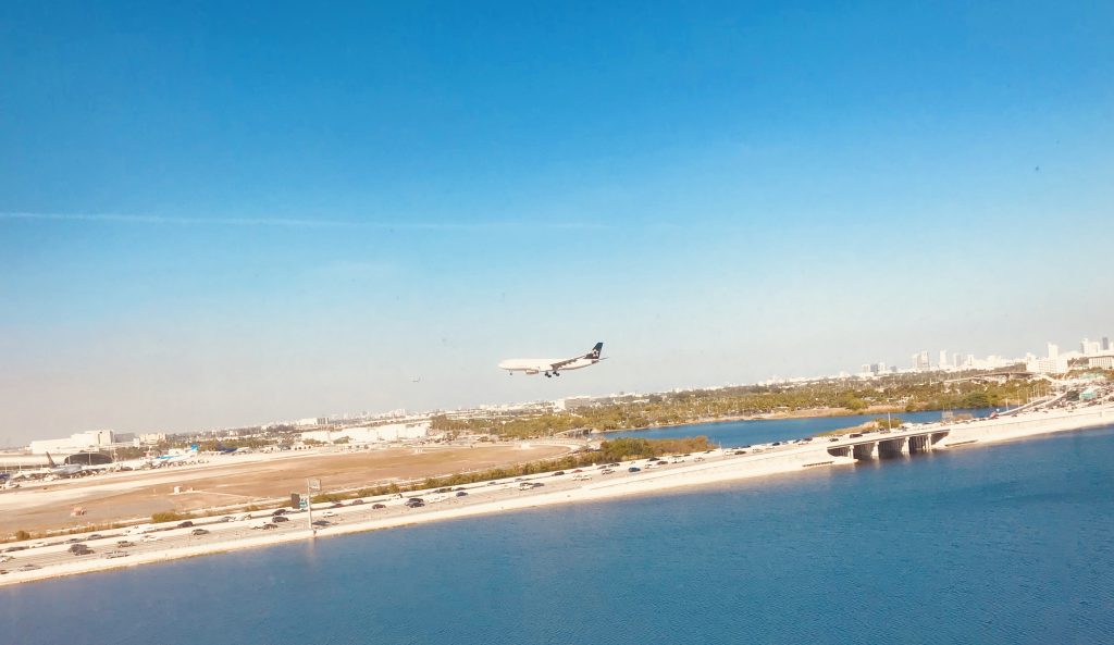 Miami, Florida, airport view