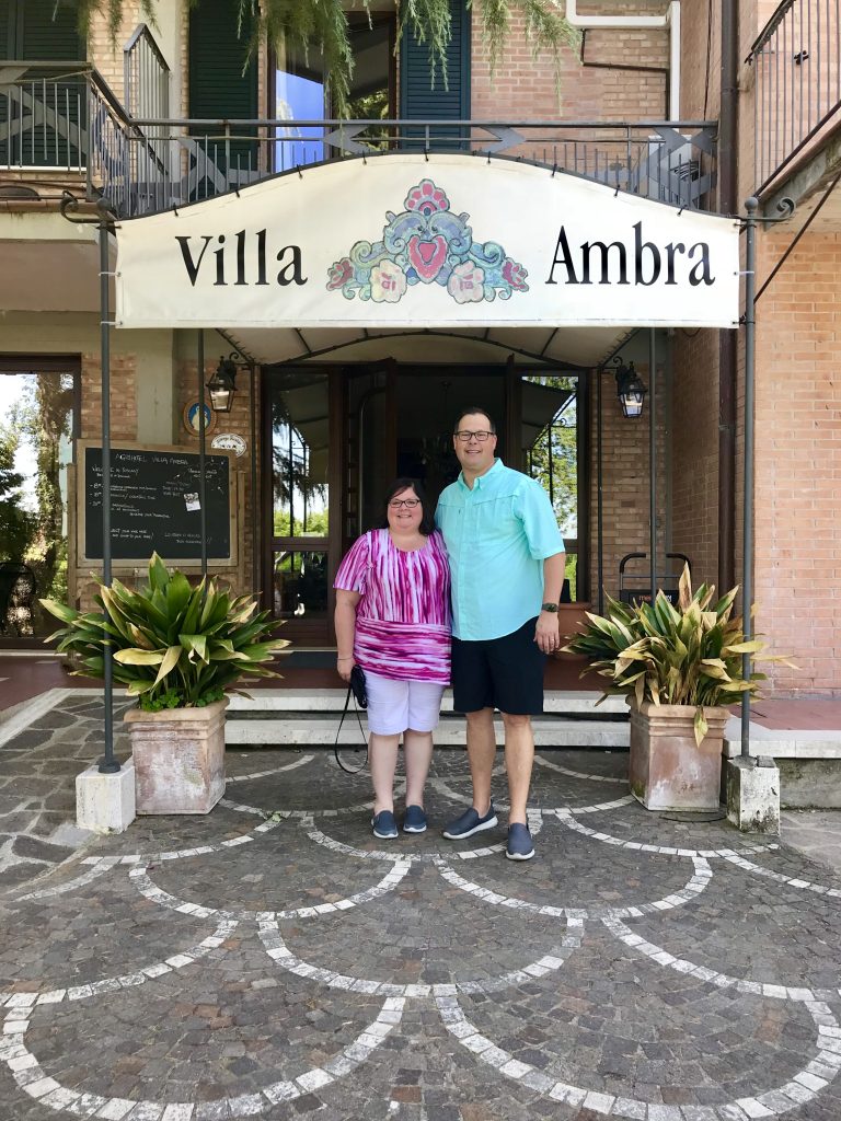 Villa Ambra hotel, Montepulciano