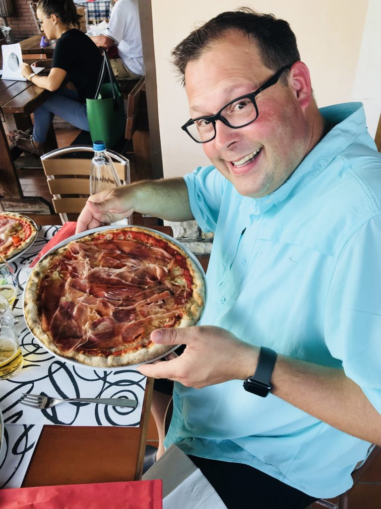 Pizza in Prosecco Region