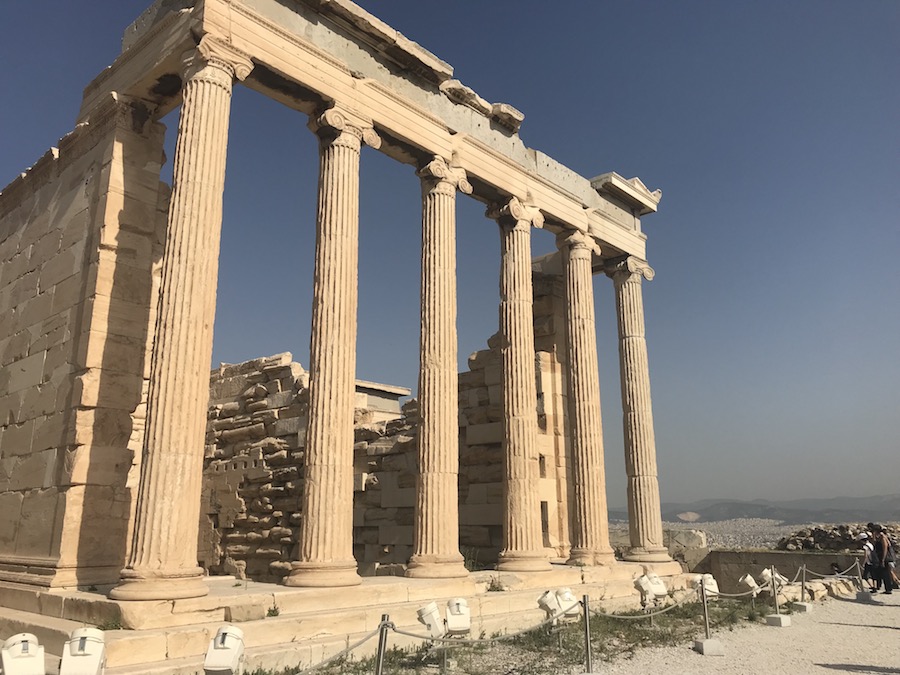 We took a slow walk up to the top of the Acropolis in Athens, Greece. 