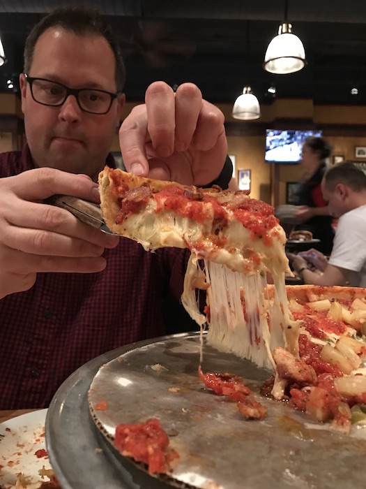 Giordanos unforgettable pizza in Chicago