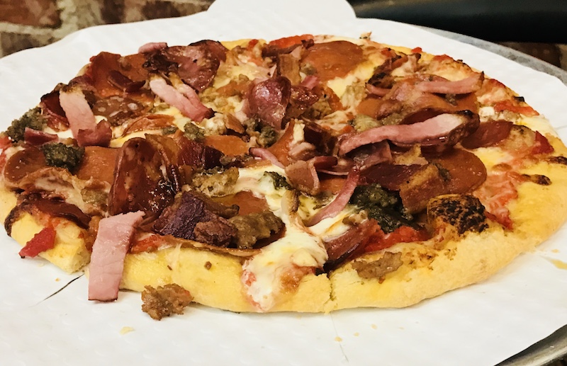 P-Town meat pizza
