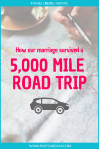 surviving a road trip with your spouse