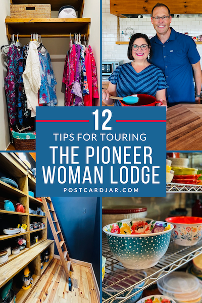 tour info for The Pioneer Woman lodge 