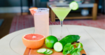 salty dog and cucumber martini