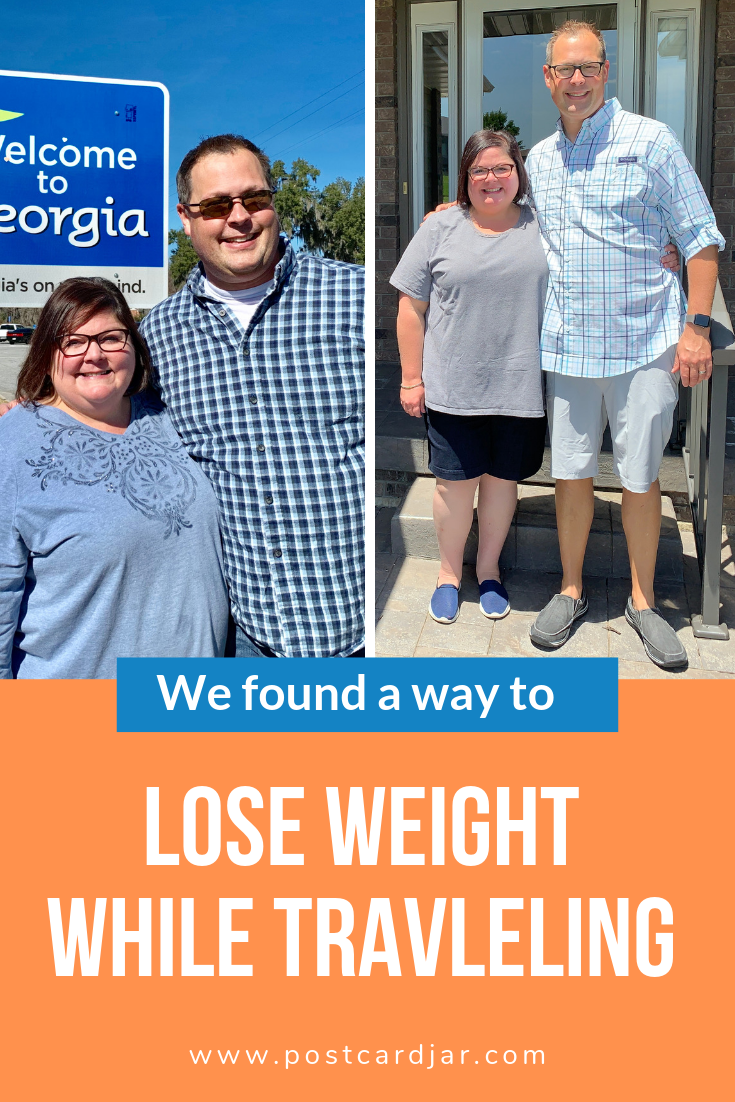 losing weight travelling