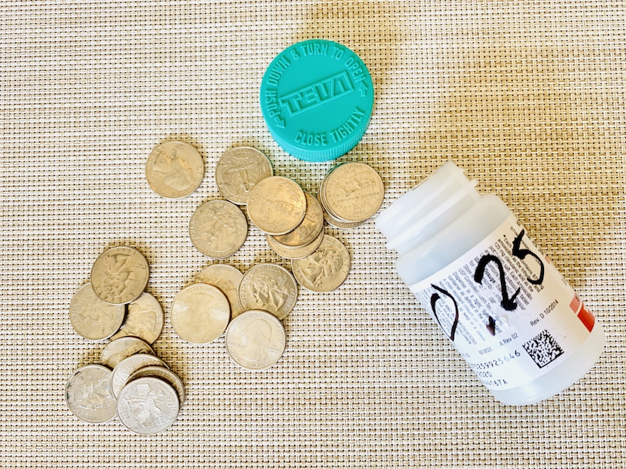 coins for laundry