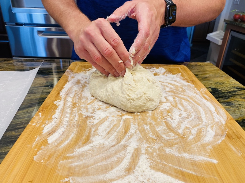 Shaping the dough for bread that will impress