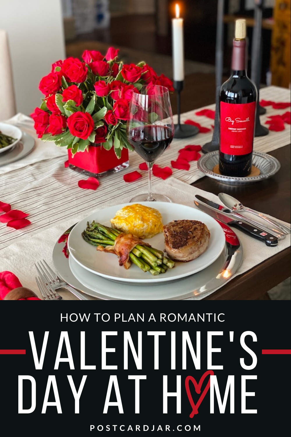 Romantic dinner at home ideas