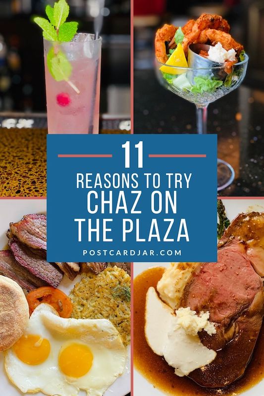 reasons to try chaz on the plaza