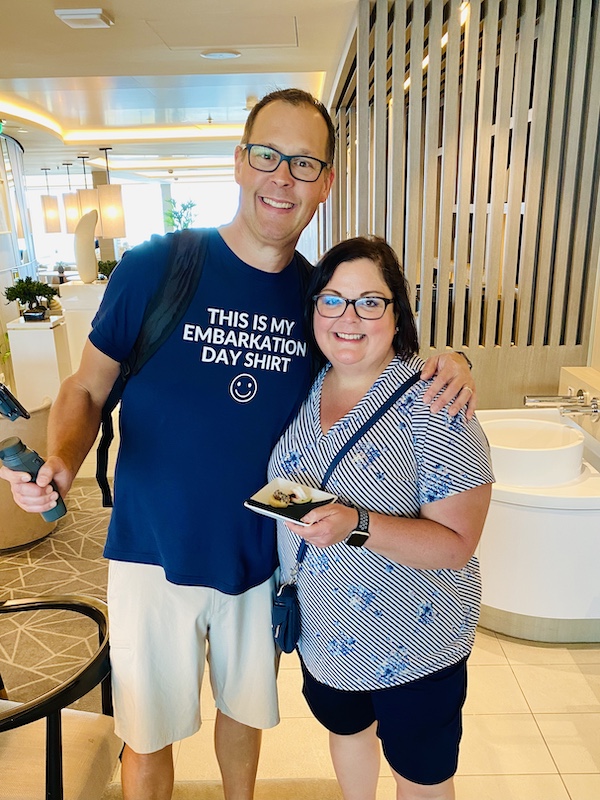 embarkation day on Celebrity Edge