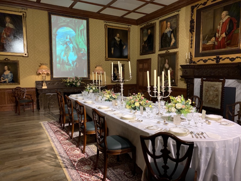 Downton Abbey Exhibition Dining Room