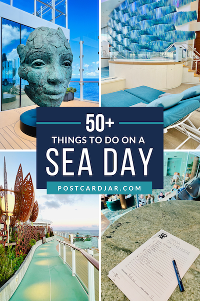 Things to do on a sea day when cruising