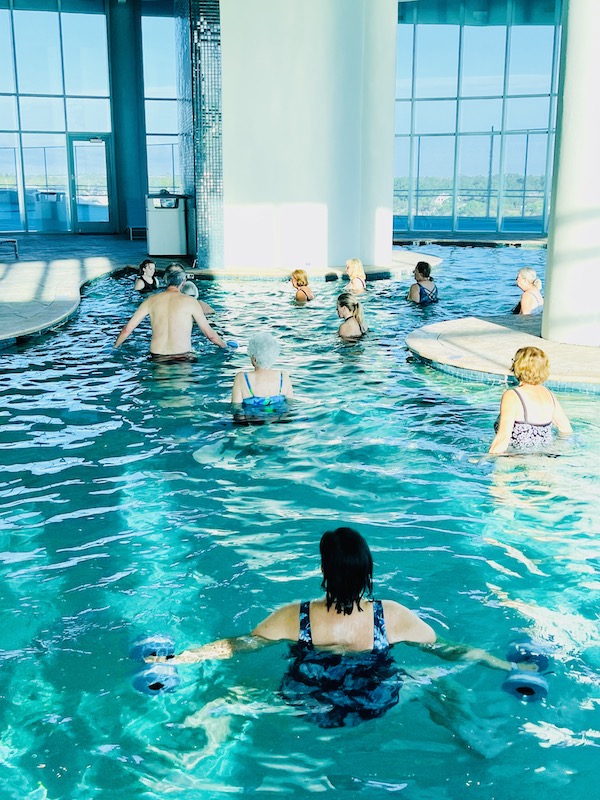 swim class at Turquoise Place