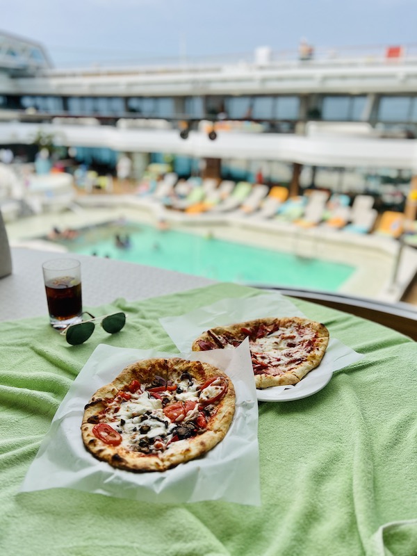New York Pizza on the Panorama deck Nieuw Statendam Review