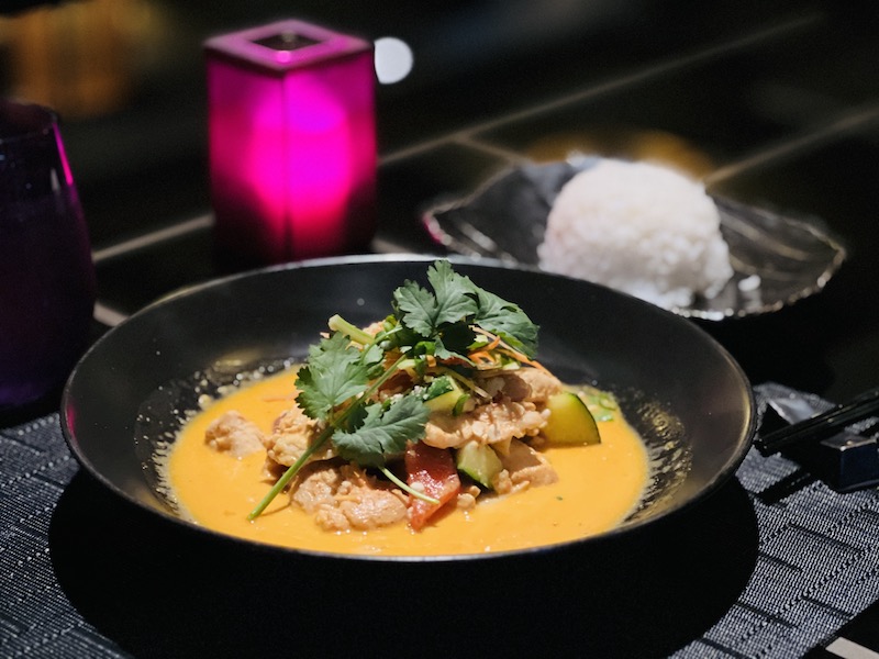 Nieuw Statendam review Tamarind chicken curry