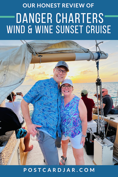 an honest review of danger charters wind and wine sunset sail by postcard jar
