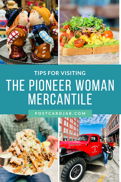 visiting the pioneer woman mercantile small pin