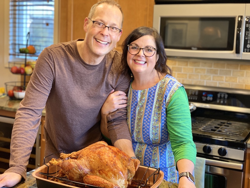 Steve and Ann Teget turkey